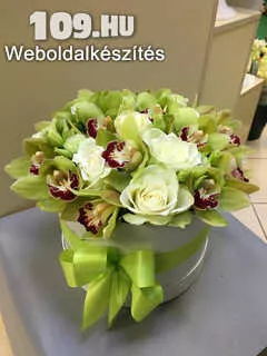 Apróhirdetés, Virágbox orchideákkal tele