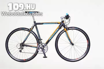 Apróhirdetés, Courier RS fekete/cián-narancs 52 cm fitness kerékpár