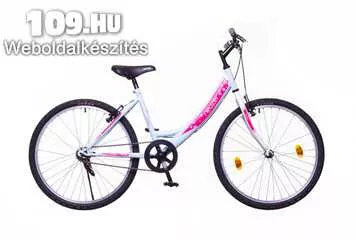 Apróhirdetés, Cindy 24 1S világoskék/fehér-pink lány kerékpár