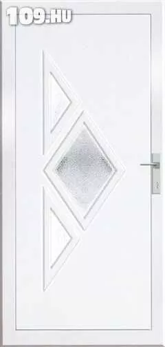Apróhirdetés, Ancestral fehér bejárati ajtó, üveges panel Békéscsaba