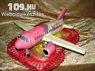 Apróhirdetés, Egyedi születésnapi torta Wizz Air repülőgép