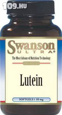 Apróhirdetés, Lutein 10mg (60) gélkapszula - Swanson