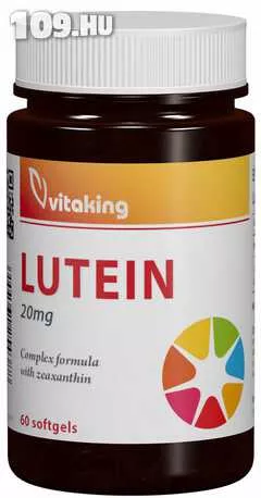 Apróhirdetés, Lutein 20mg (60) gélkapszula - Vitaking