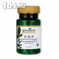 Apróhirdetés, B6-Vitamin B6-P5P -25mg(60) kapszula - Swanson