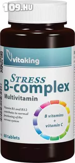 Apróhirdetés, B-vitamin Bx-stressz(60)tabletta - Vitaking