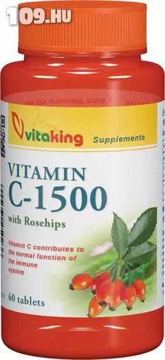 Apróhirdetés, C-vitamin C-1500mg (60) tabletta  - Vitaking