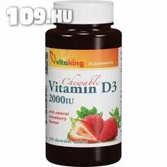 Apróhirdetés, D3-Vitamin 2000NE (210) rágókapszula - Vitaking
