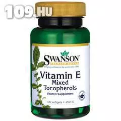 Apróhirdetés, E-vitamin E-200Mix abgd term (100) gélkapszula - Swanson