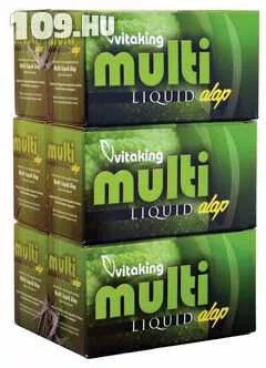 Apróhirdetés, Multivitamin csomag - Multi Alap liquid (180) gélkapszula - Vitaking