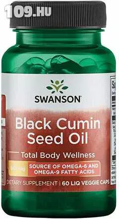 Apróhirdetés, Fekete Köménymag Olaj 500 mg (60) - Swanson