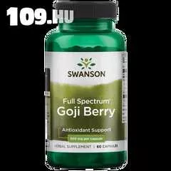 Apróhirdetés, Goji Berry 500 mg (60) kapszula - Swanson