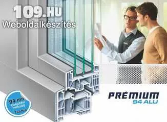 Apróhirdetés, Műanyag ablakok, erkélyajtók - Kömmerling Premium ALU94 MD