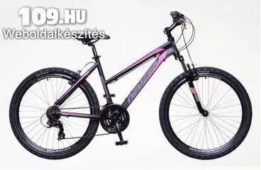 Apróhirdetés, Mistral 50 női fekete/pink-kék 17 kerékpár