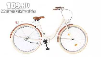 Apróhirdetés, Balaton Premium 28 N3 női krém/barna kerékpár