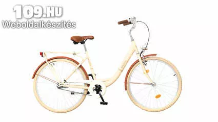 Apróhirdetés, Balaton Premium 28 1S női krém/barna kerékpár