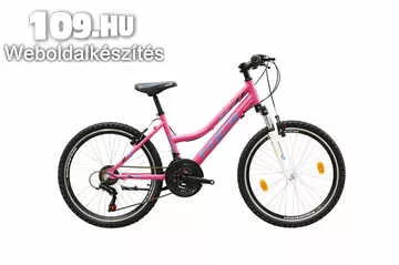 Apróhirdetés, Mistral 24 lány pink/kék-fekete kerékpár