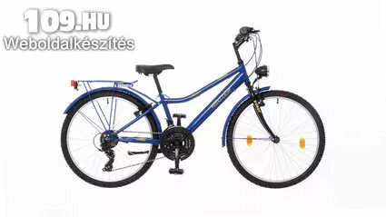 Apróhirdetés, Bobby 24 18S kék/fekete-sárga kerékpár