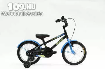 Apróhirdetés, BMX 16 fiú fekete/sárga-kék kerékpár