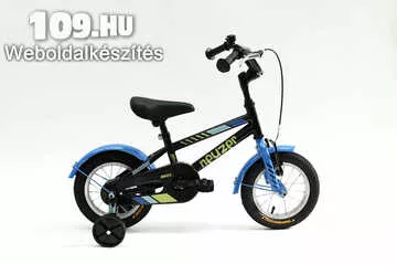 Apróhirdetés, BMX 12 fiú fekete/sárga-kék kerékpár