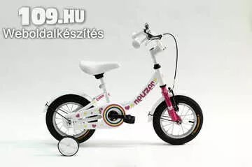 Apróhirdetés, BMX 12 lány pink/fehér egyszarvús kerékpár