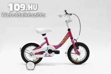 Apróhirdetés, BMX 12 lány pink/sárga tukán kerékpár