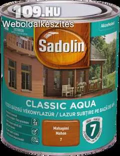Apróhirdetés, Sadolin Classic Aqua vékonylazúr 0,75 l