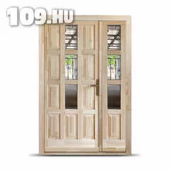 Apróhirdetés, fa nyílászáró ajtó / KAZETTÁS  SÍKÜVEGGEL 140x210