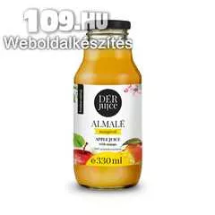 Apróhirdetés, DÉR Juice 100%-os gyümölcslé almalé mangóval  0,33 l