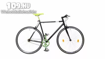 Apróhirdetés, Skid fekete/zöld 48 cm fixi kerékpár