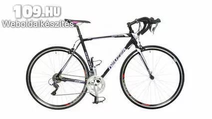 Apróhirdetés, Whirlwind 100 fekete/rózsaszín-fehér 56 cm országúti kerékpár