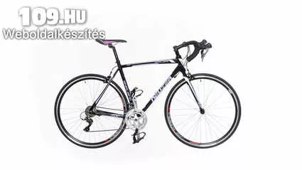 Apróhirdetés, Whirlwind 100 fekete/fehér-lila 54 cm országúti kerékpár
