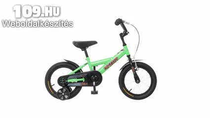 Apróhirdetés, BMX 12 fiú zöld/piros-fekete sas kerékpár