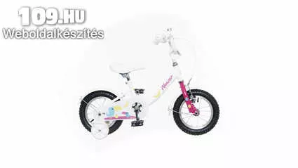 Apróhirdetés, BMX 12 lány pink/fehér tukán kerékpár