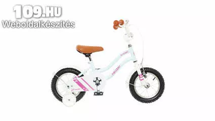Apróhirdetés, Cruiser 12 lány világoskék/fehér-rózsaszín kerékpár