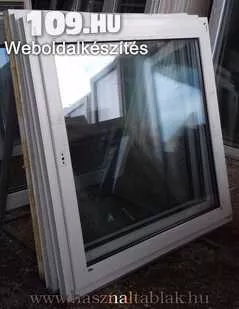 Apróhirdetés, Bontott műanyag ablak 1 szárnyas kivitel csak nyíló típus 135x150-es méret