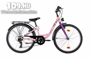 Apróhirdetés, Cindy 24 City rózsaszín lány kerékpár