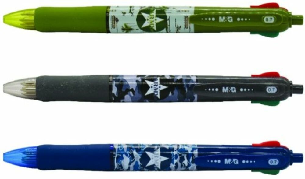 Apróhirdetés, GTOLL 4 színű M&G Army ABP803T6 0,7mm