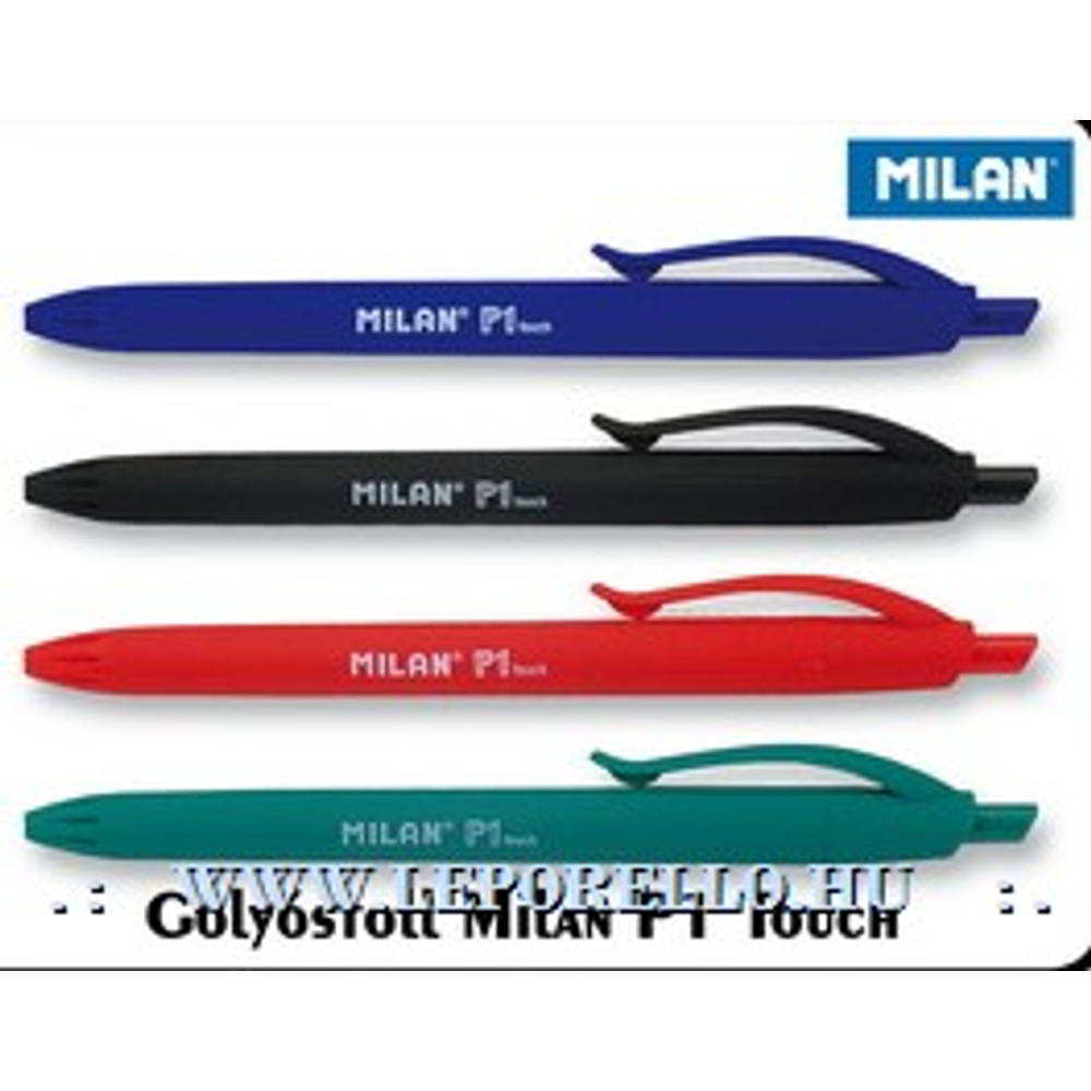 Apróhirdetés, Golyóstoll MILAN P1 Touch gumírozott test alap szinek (kék, F01175100)