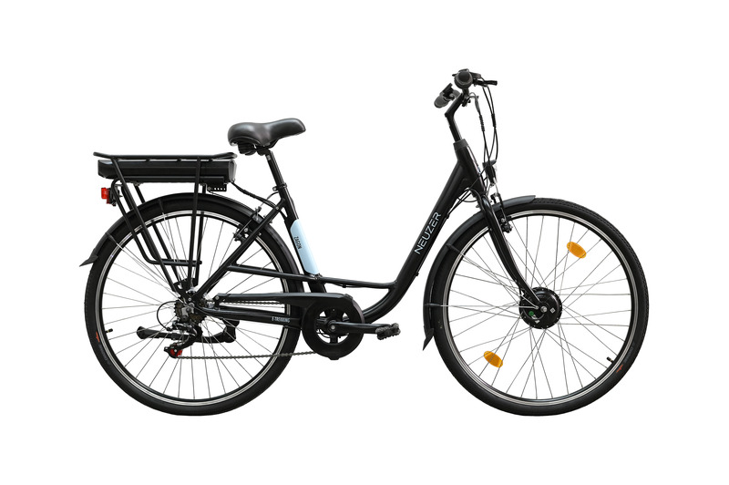 Apróhirdetés, Zagon női 19 E-Trekking matt fekete/kék elektromos kerékpár