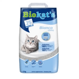 Apróhirdetés, Biokat"s Bianco Classic csomósodó macskaalom 5 kg