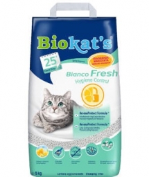 Apróhirdetés, Biokat"s Bianco Fresh csomósodó macskaalom friss illattal 10 kg