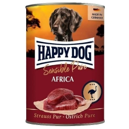 Apróhirdetés, HAPPY DOG Pur AFRICA (strucc) konzerv 6x400 g