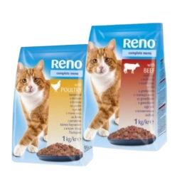Apróhirdetés, RENO száraz macskaeledel 10 kg (marha)