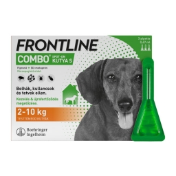 Apróhirdetés, FRONTLINE Combo kutyáknak (2-10 kg) 3x0,67 ml