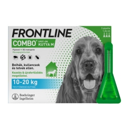 Apróhirdetés, FRONTLINE Combo kutyáknak (10-20 kg) 3x1,34 ml