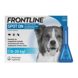 Apróhirdetés, FRONTLINE Spot On kutyáknak (10-20 kg) 3x1,34 ml