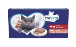 Apróhirdetés, PreVital alutasakos macskaeledel válogatás (4x100g) 4x100 g