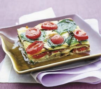 Padlizsános lasagne