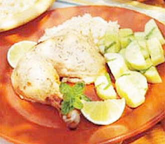 Zöldséges-szezámmagos csirke