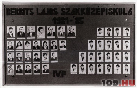 Bebrits Lajos Szakközépiskola Szeged 1984 Végzős